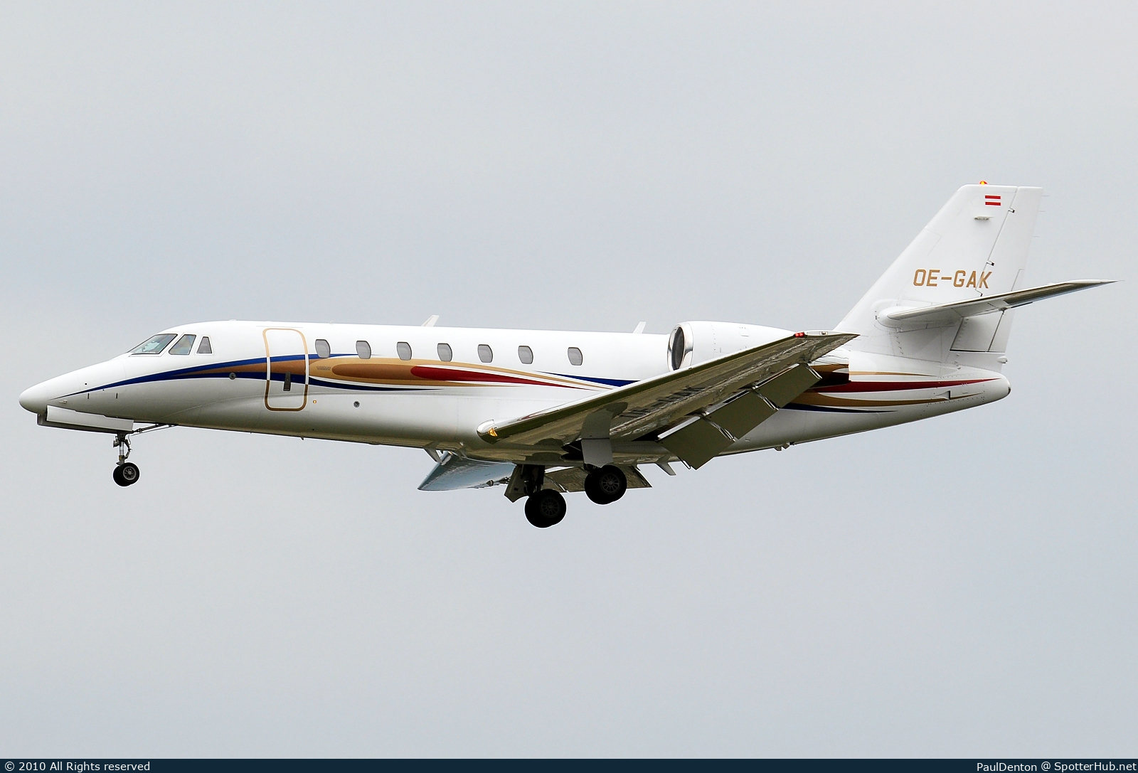 Photo of OE-GAK - Cessna 680 Citation Sovereign operated by Jet Alliance