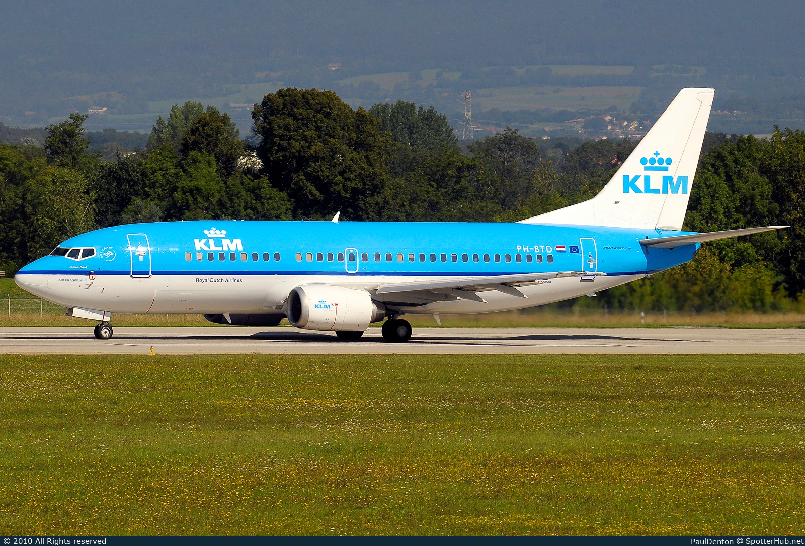 Photo of PH-BTD - Boeing 737-306 operated by KLM Royal Dutch Airlines