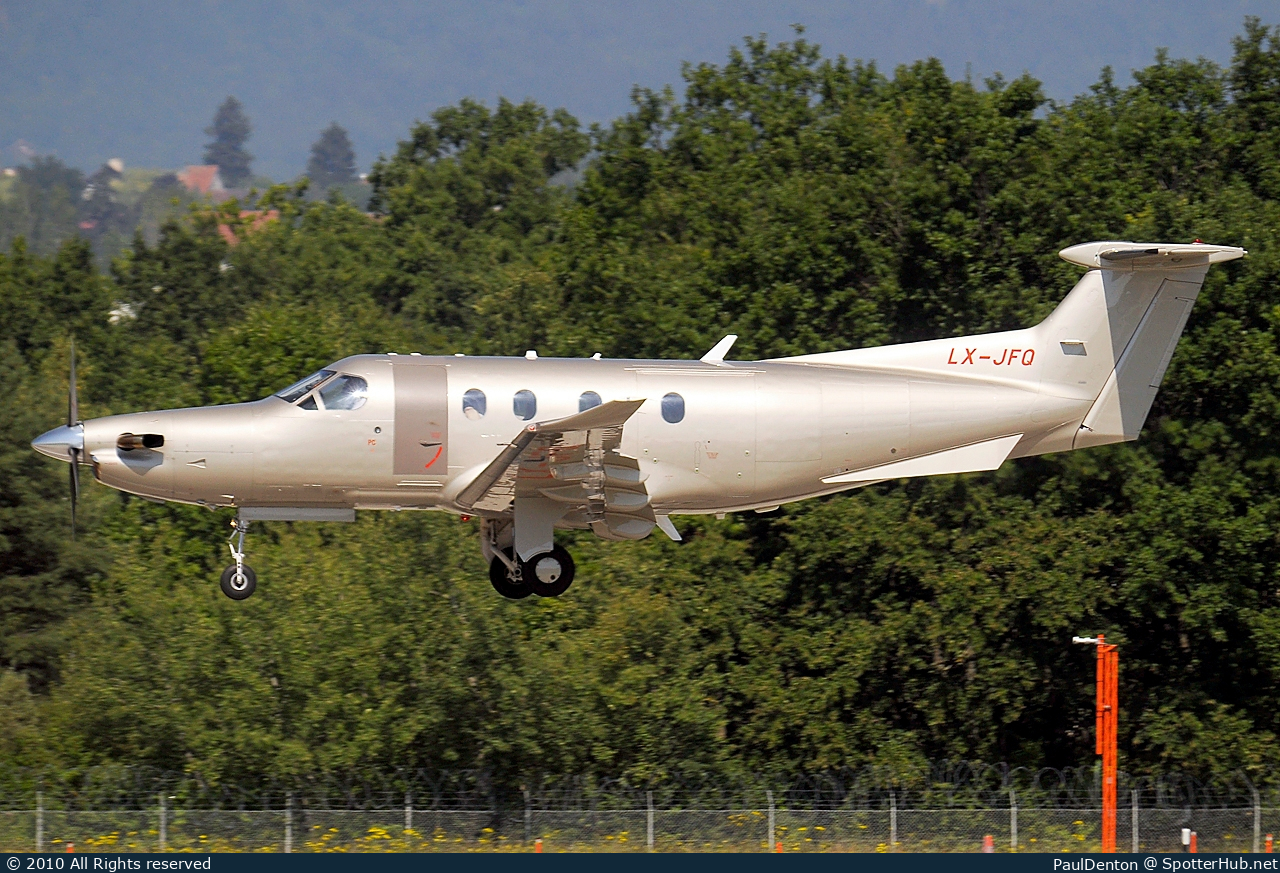 Photo of LX-JFQ - Pilatus PC-12/47 operated by Jetfly Aviation