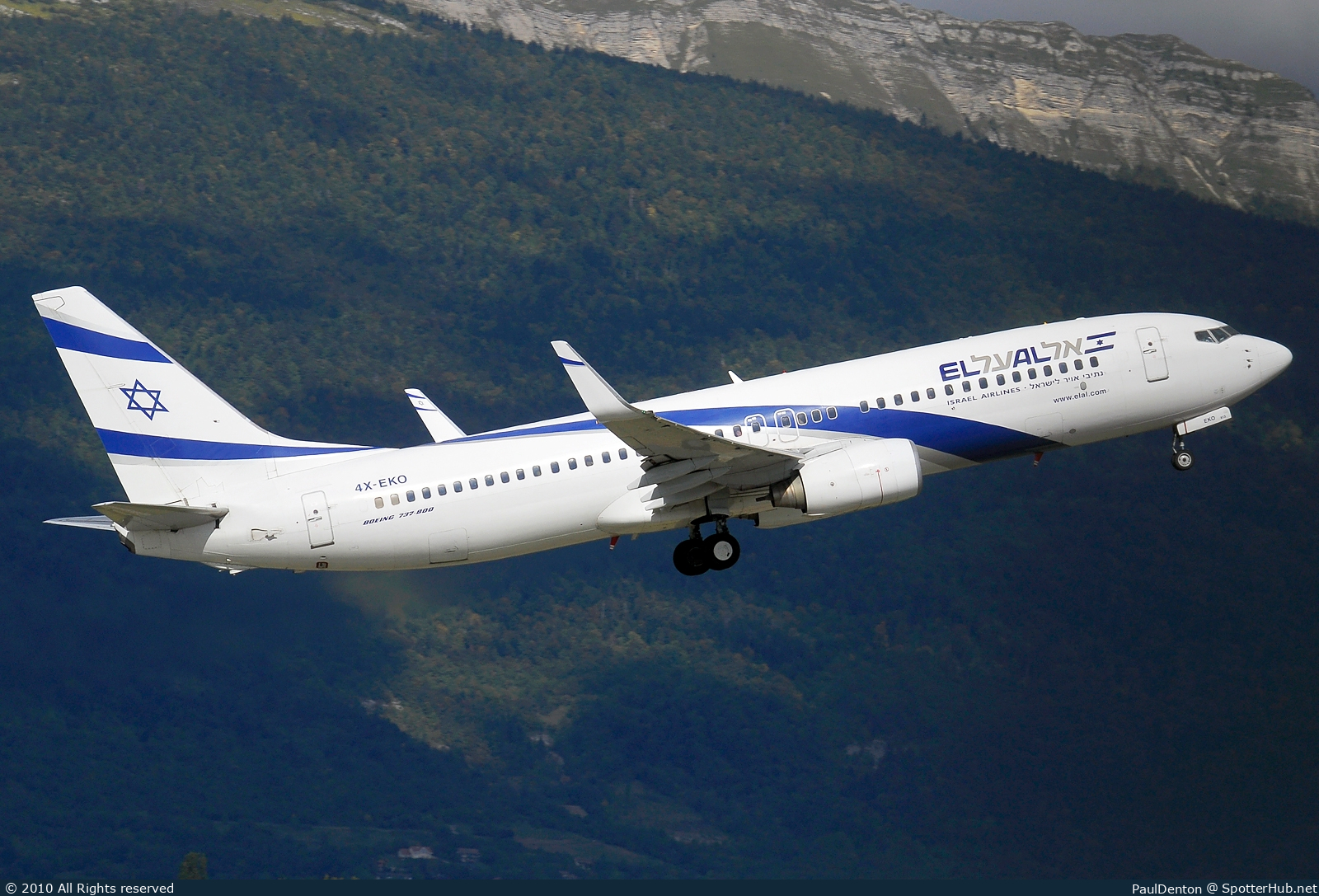 Photo of 4X-EKO - Boeing 737-86Q operated by El Al Israel Airlines