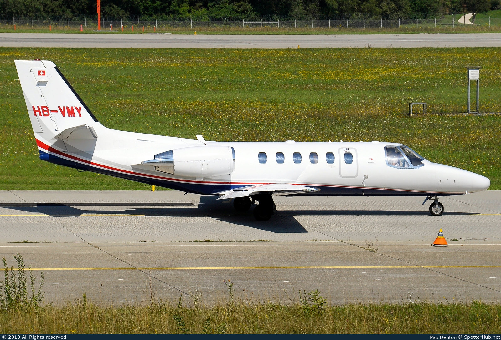 Photo of HB-VMY - Cessna 550B Citation Bravo operated by Jet Aviation Business Jets