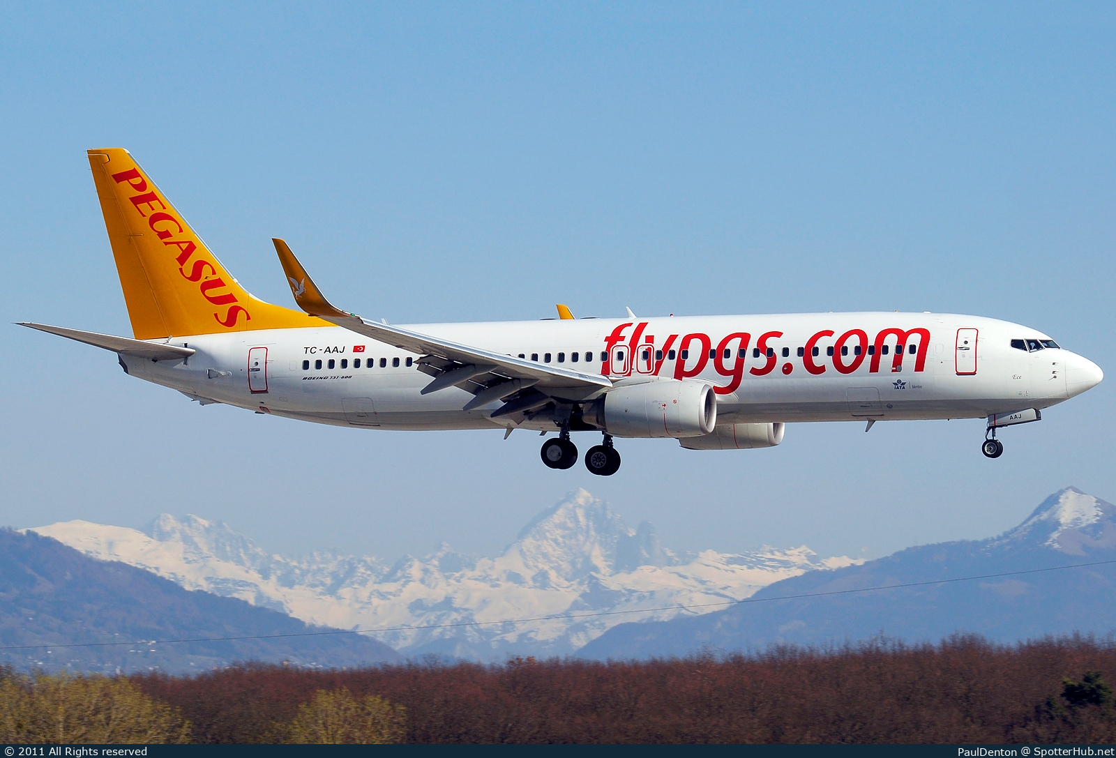 Photo of TC-AAJ - Boeing 737-82R operated by Pegasus Airlines