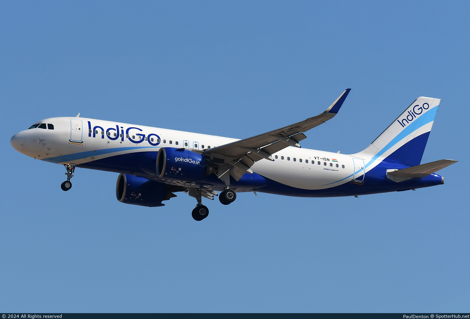 Photo of VT-ISN - Airbus A320-271N operated by IndiGo