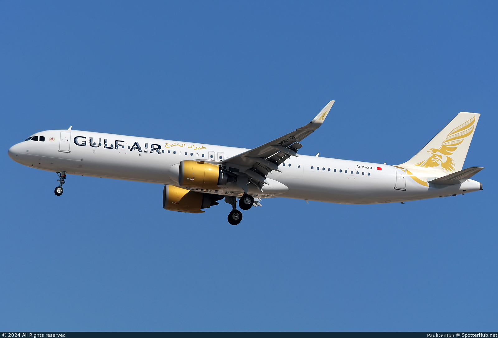 Photo of A9C-XD - Airbus A321-253NX operated by Gulf Air