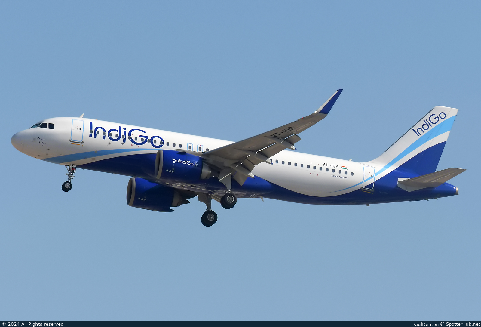 Photo of VT-IQP - Airbus A320-251N operated by IndiGo