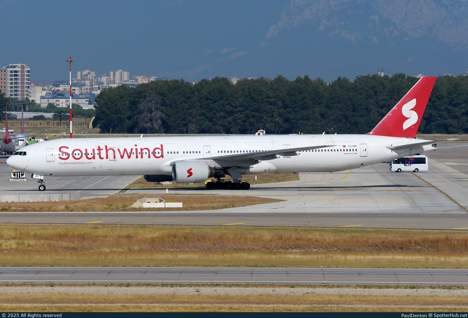 Photo of TC-GRU - Boeing 777-312 operated by Southwind Airlines