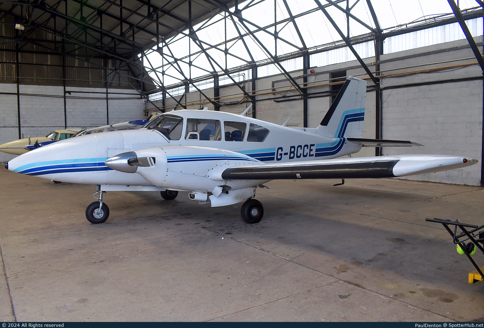 Photo of G-BCCE - Piper PA-23-250 Aztec E operated by Private