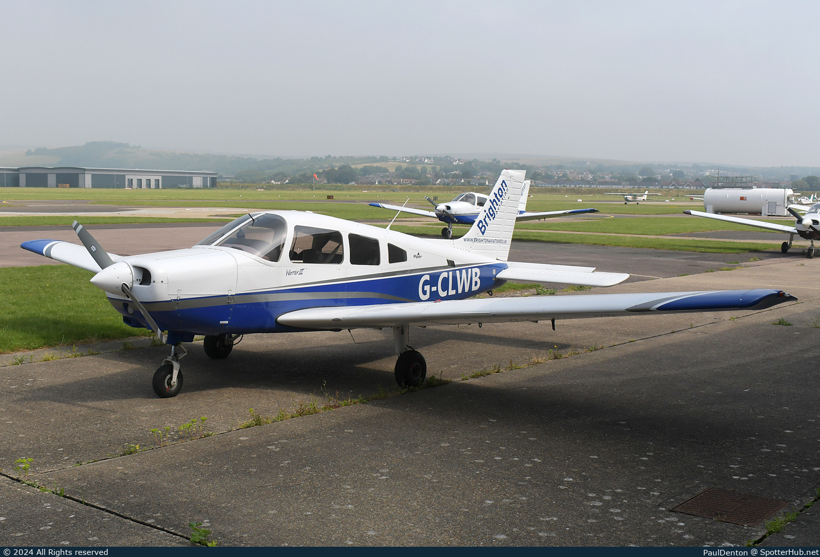Photo of G-CLWB - Piper PA-28-161 Warrior III operated by Brighton Aviation