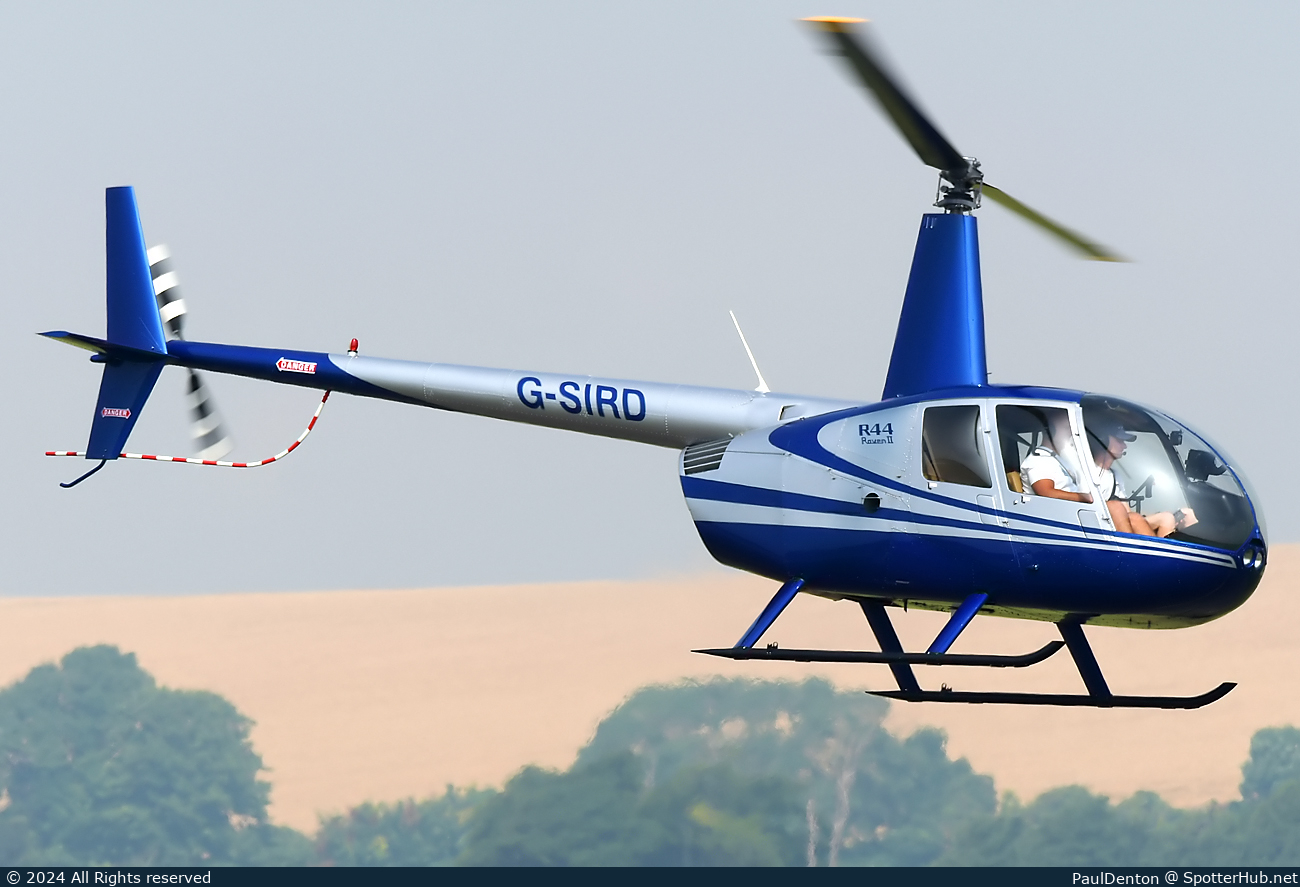 Photo of G-SIRD - Robinson R44 Raven II operated by Private