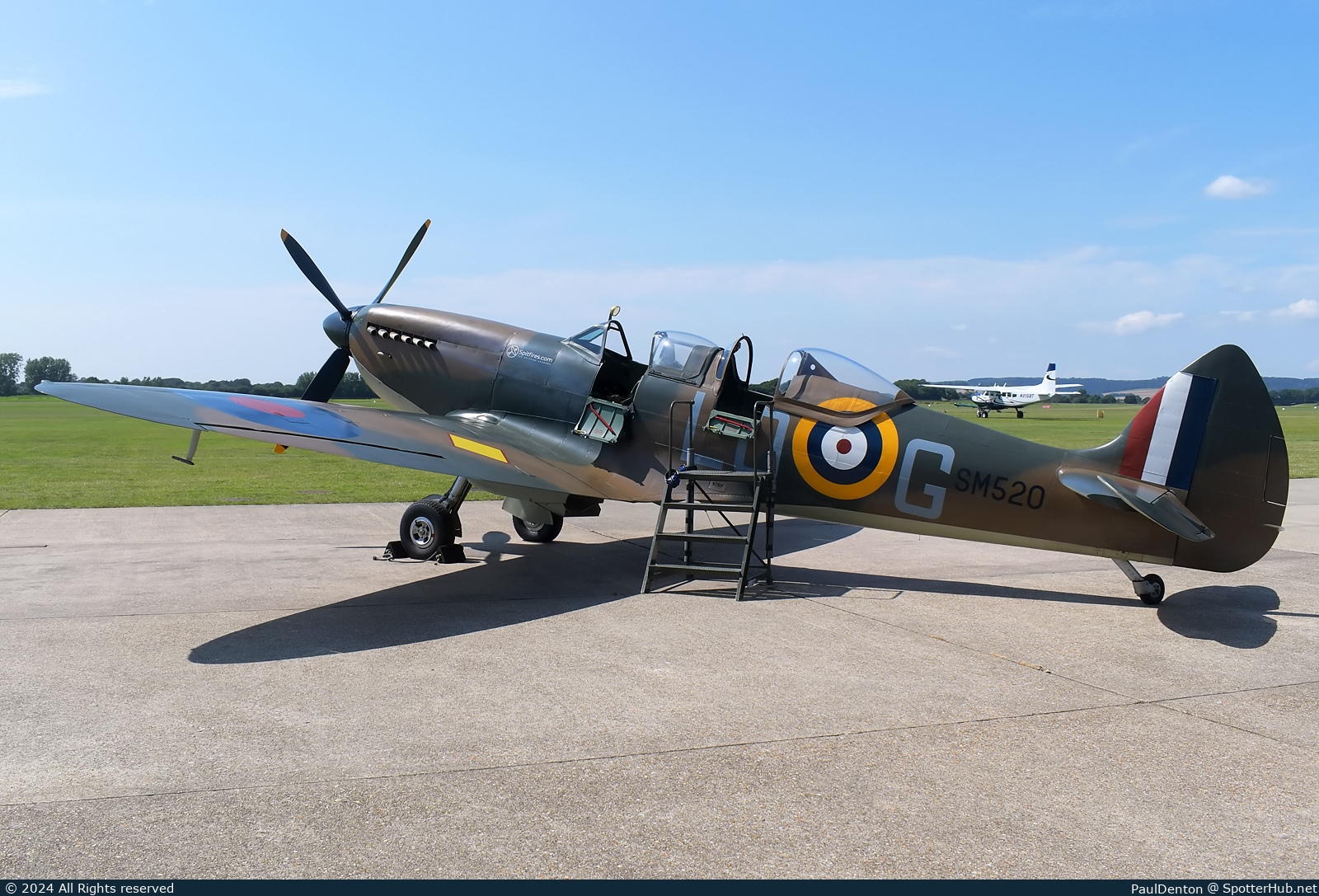 Photo of G-ILDA - Supermarine 361 Spitfire LF Mk.XVIe operated by Private