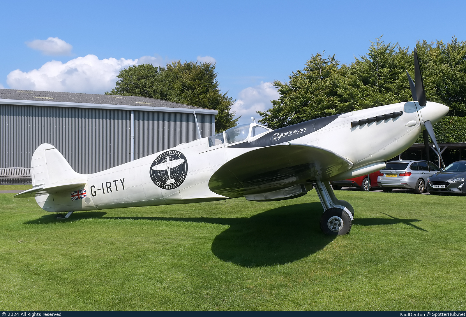 Photo of G-IRTY - Supermarine 365 Spitfire LF Mk.IXe operated by Private