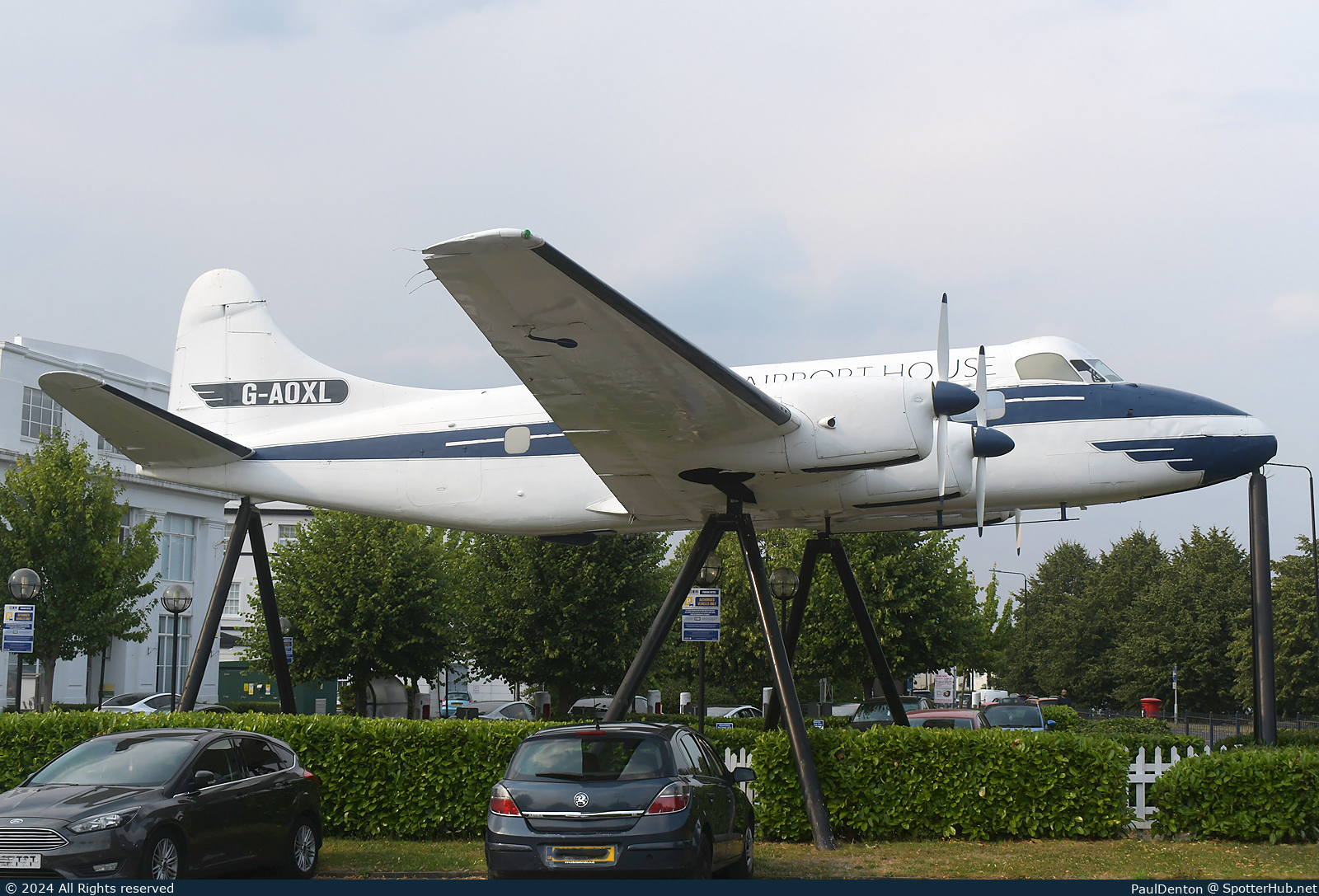 Photo of G-ANUO - De Havilland DH-114 Heron 2D at Croydon Airport Visitor Centre