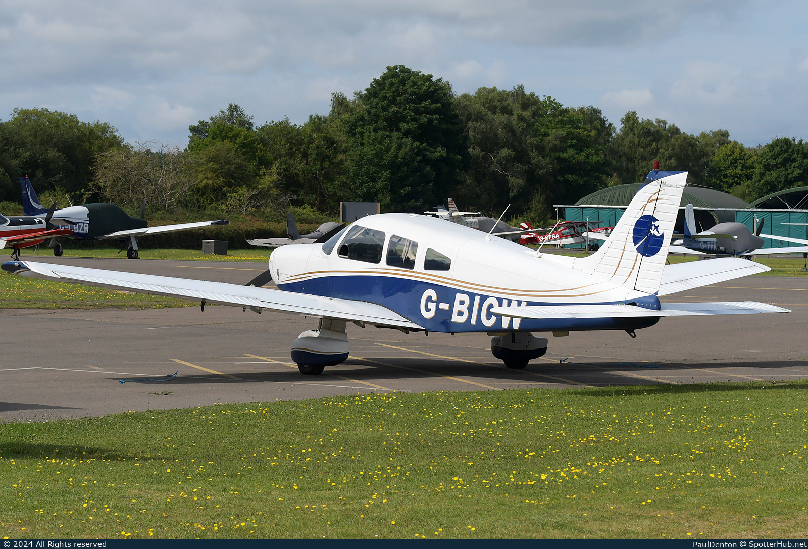 Photo of G-BICW - Piper PA-28-161 Warrior II operated by Blackbushe Aviation