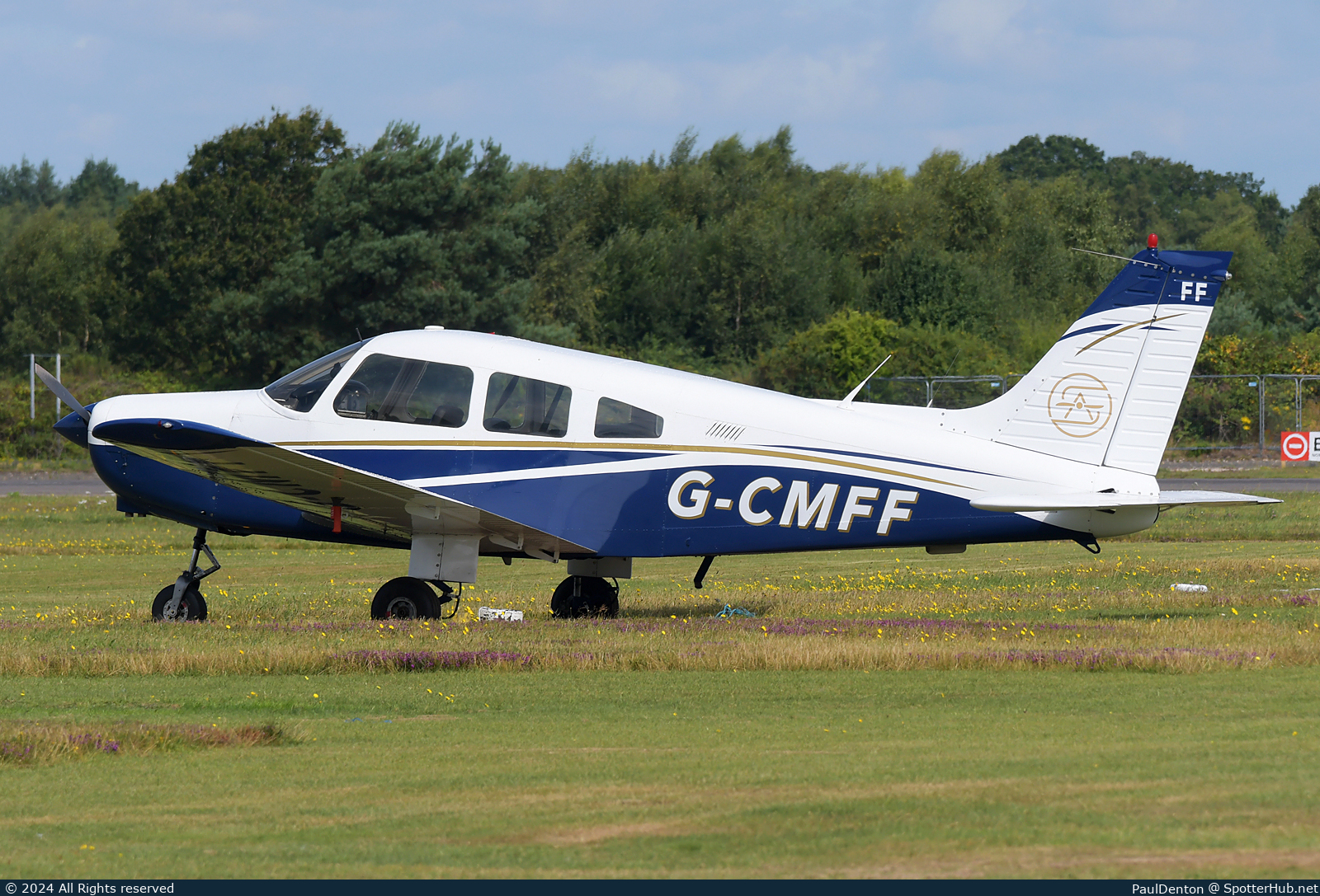Photo of G-CMFF - Piper PA-28-161 Warrior II operated by SEMET Aviation