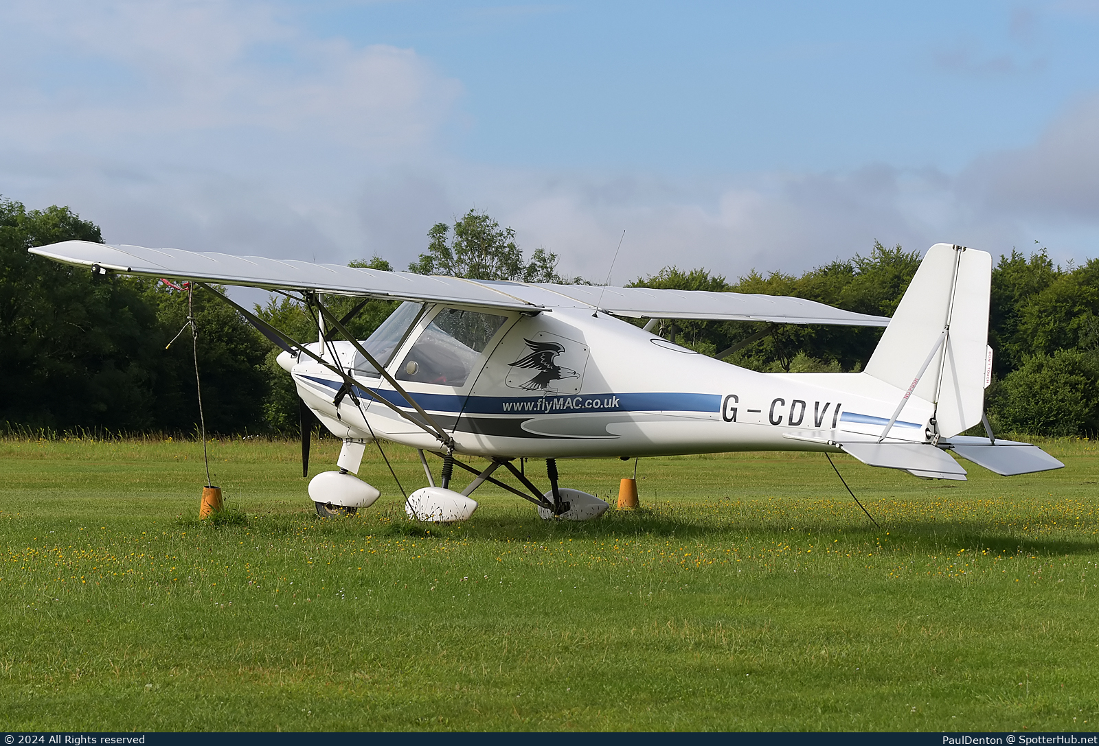 Photo of G-CDVI - Comco Ikarus C42 operated by Airbourne Aviation