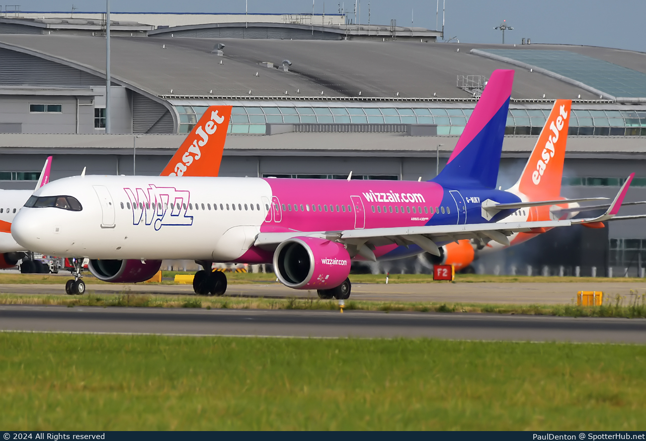 Photo of G-WUKV - Airbus A321-271NX operated by Wizz Air UK