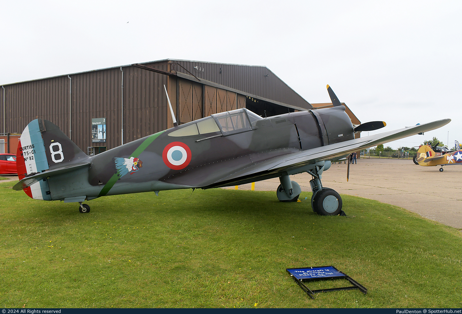 Photo of G-CCVH - Curtiss 75A-1 Hawk operated by The Fighter Collection