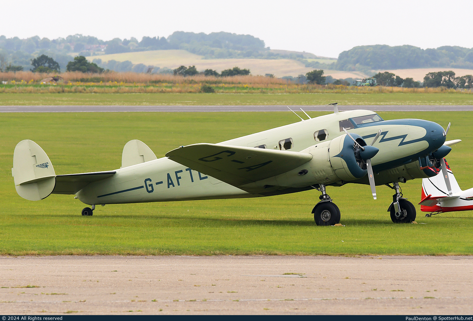 Photo of G-AFTL - Lockheed L-12A Electra Junior operated by Private