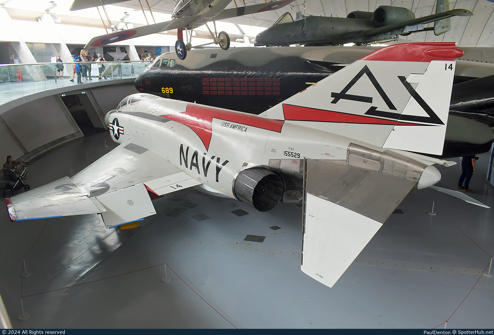 Photo of 155529 - McDonnell Douglas F-4J Phantom II operated by US Navy