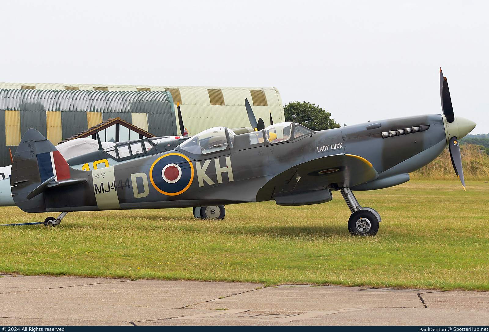 Photo of G-LEGD - Supermarine 509 Spitfire T.9 operated by Aero Legends