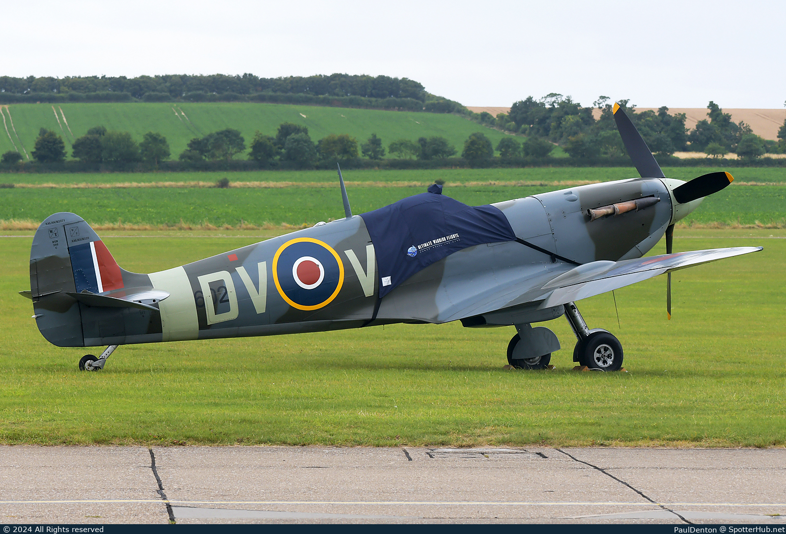 Photo of G-IBSY - Supermarine 349 Spitfire Mk.Vc operated by Private