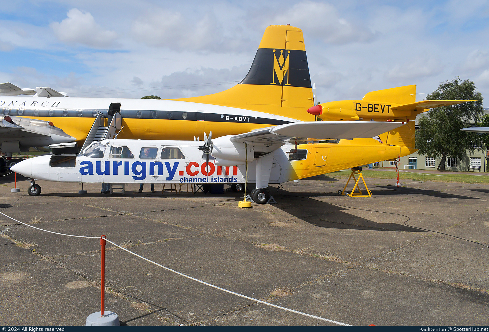 Photo of G-BEVT - Britten-Norman BN-2A Trislander Mk.III operated by Aurigny Air Services