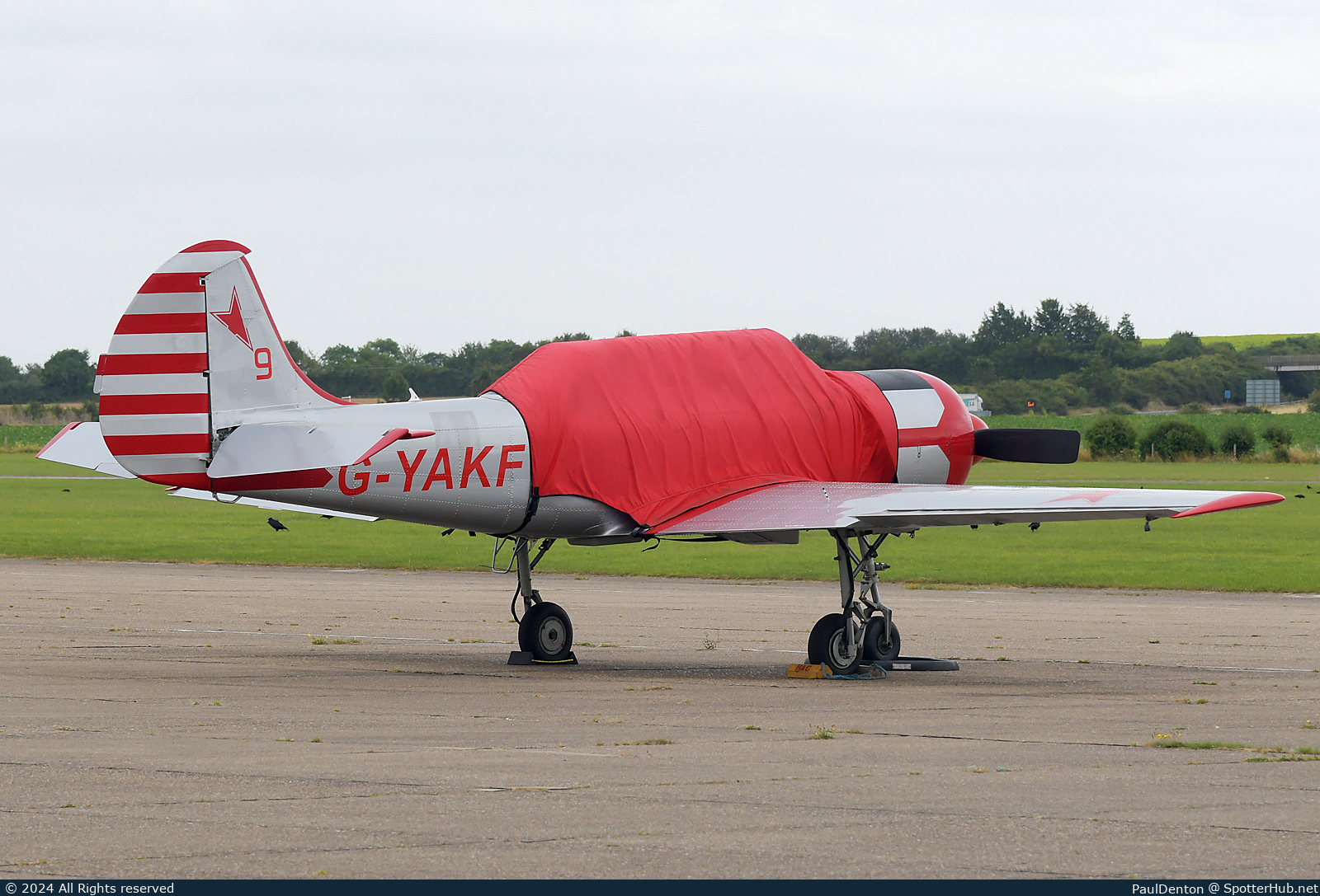 Photo of G-YAKF - Yakovlev Yak-52 operated by The Flying Comrades Display Team