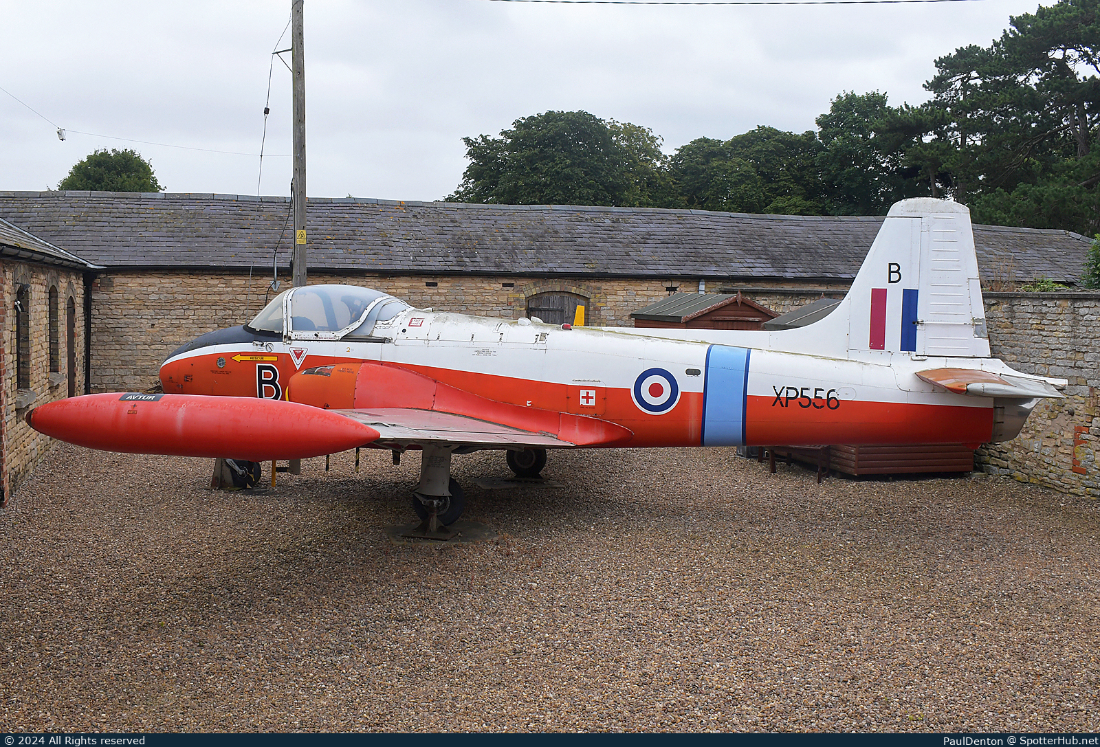 Photo of XP556 - BAC Jet Provost T4 at Aviation Heritage Museum