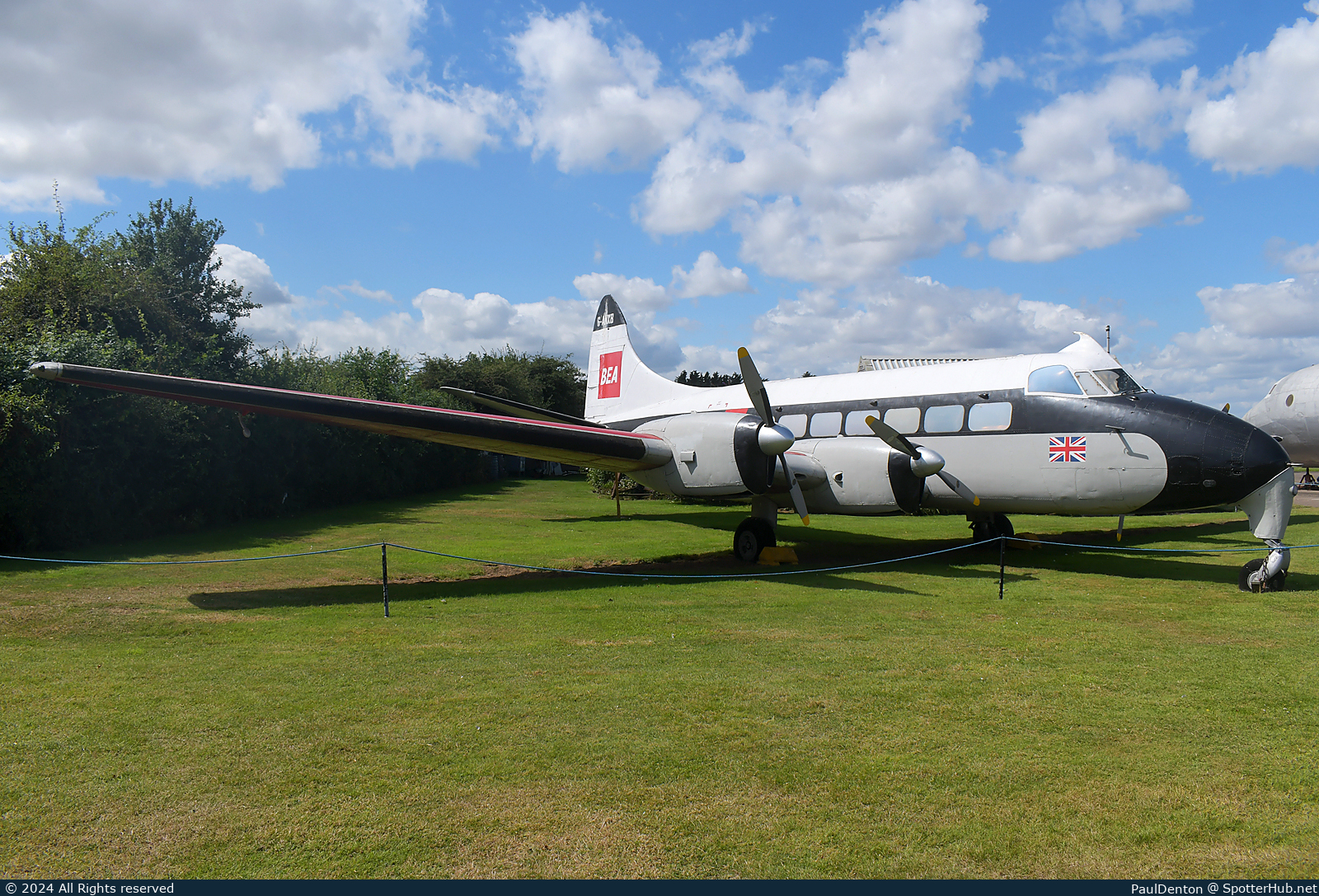 Photo of G-ANXB - De Havilland DH-114 Heron 1B operated by BEA - British European Airways