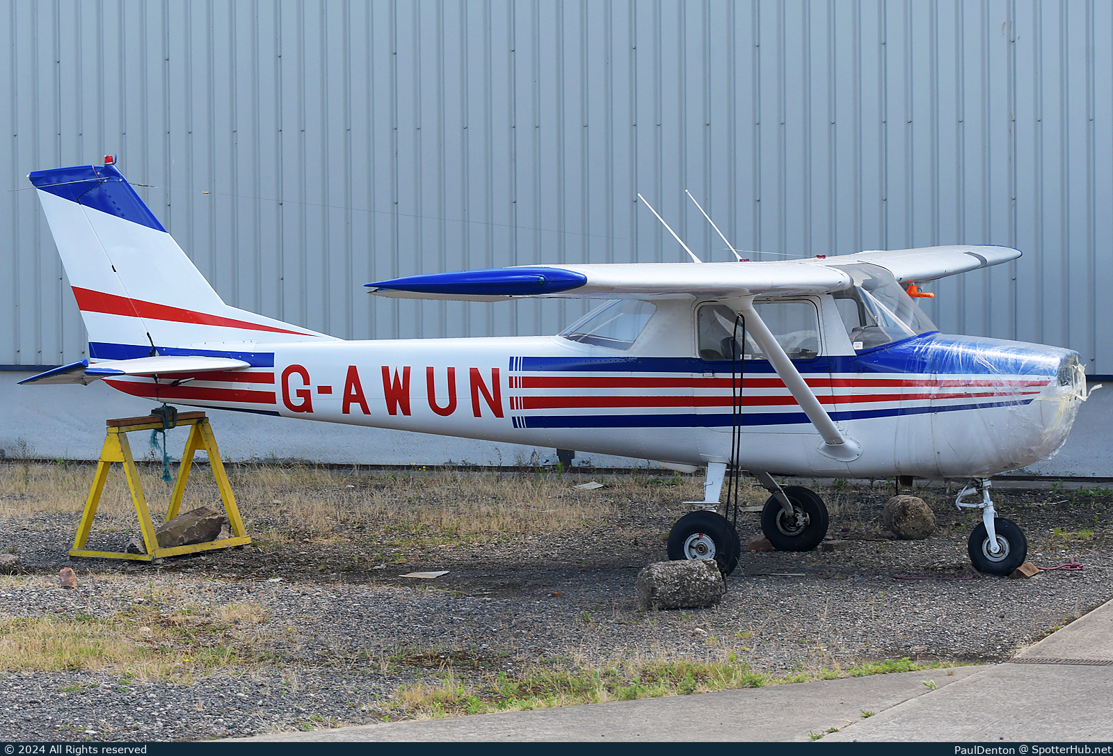 Photo of G-AWUN - Reims-Cessna F150H operated by Private