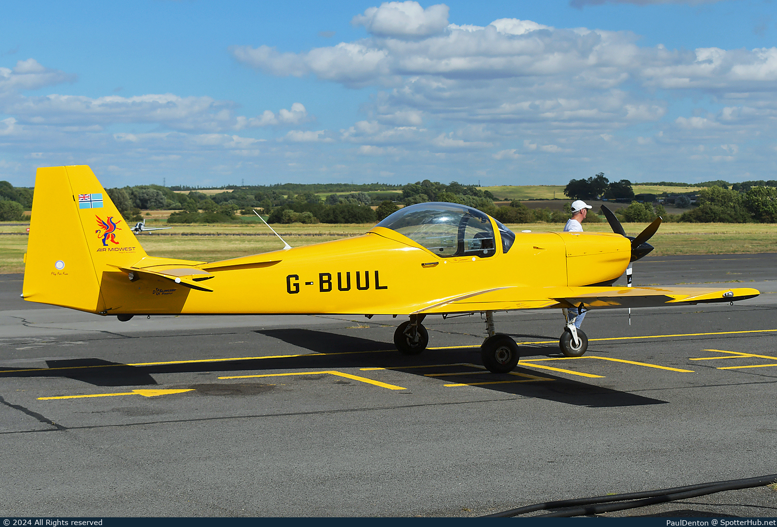 Photo of G-BUUL - Slingsby T.67M Mk.II Firefly operated by Air Midwest Flight Academy
