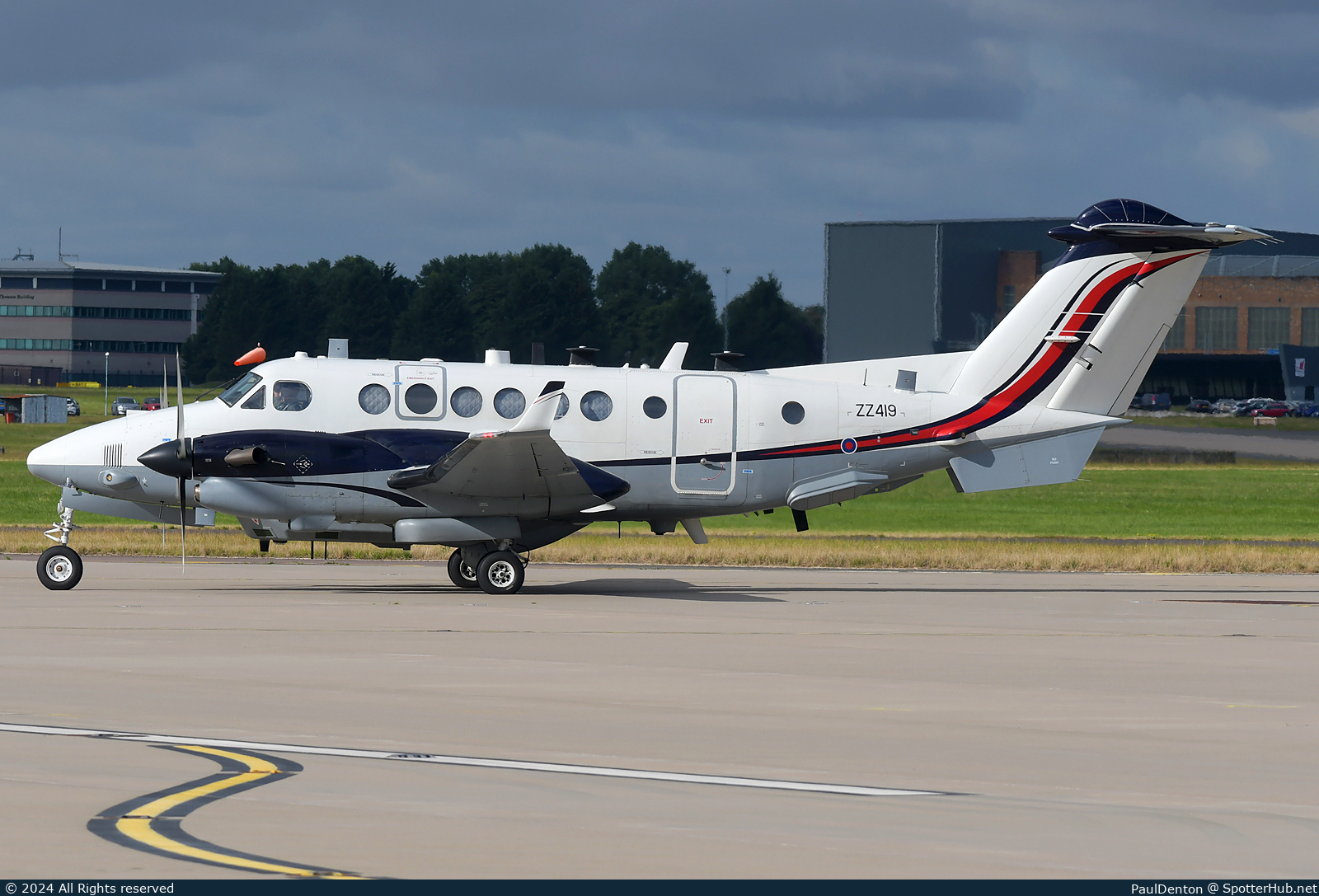 Photo of ZZ419 - Beechcraft Shadow R.1+ operated by Royal Air Force