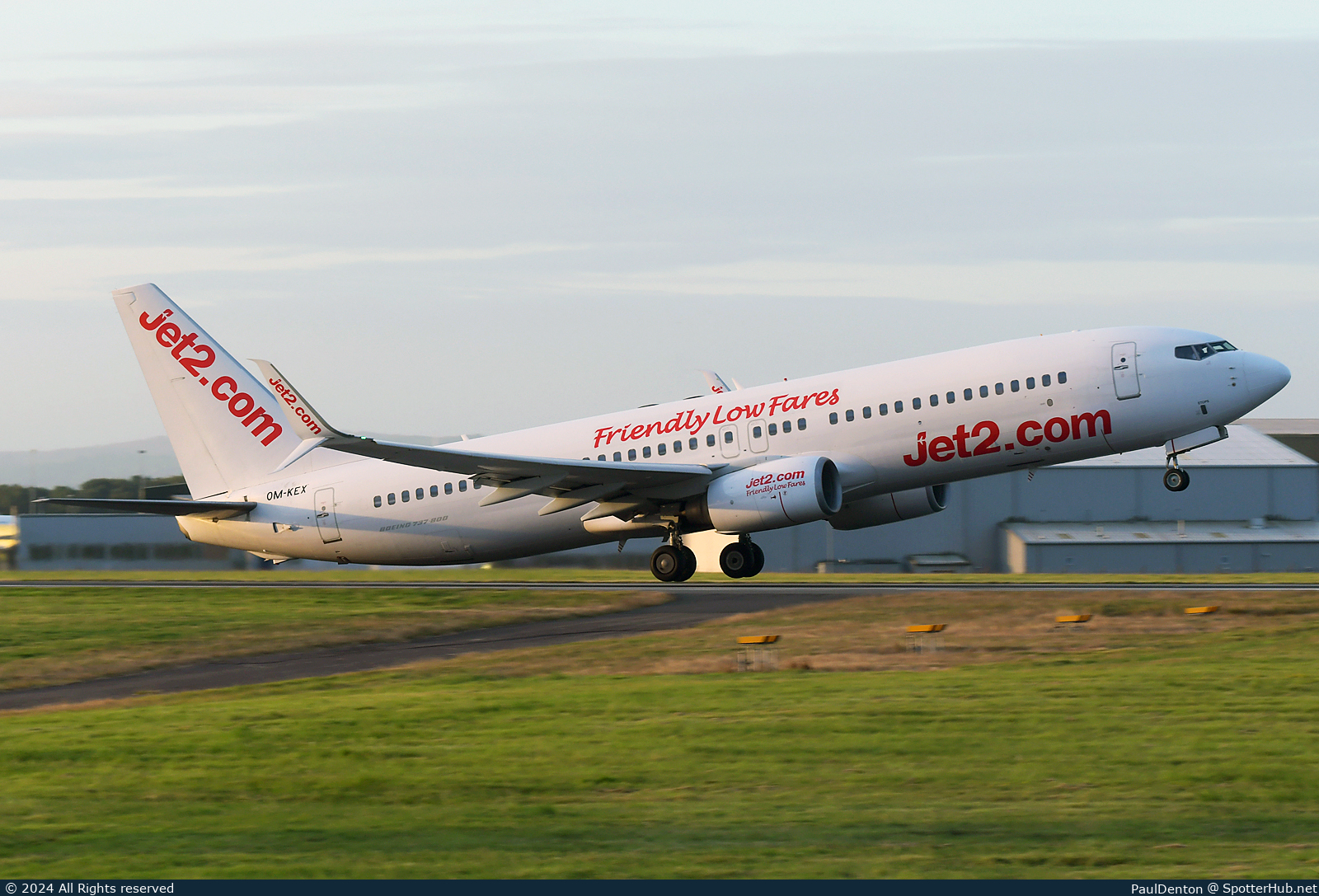 Photo of OM-KEX - Boeing 737-8BK operated by Jet2 (opb AirExplore)