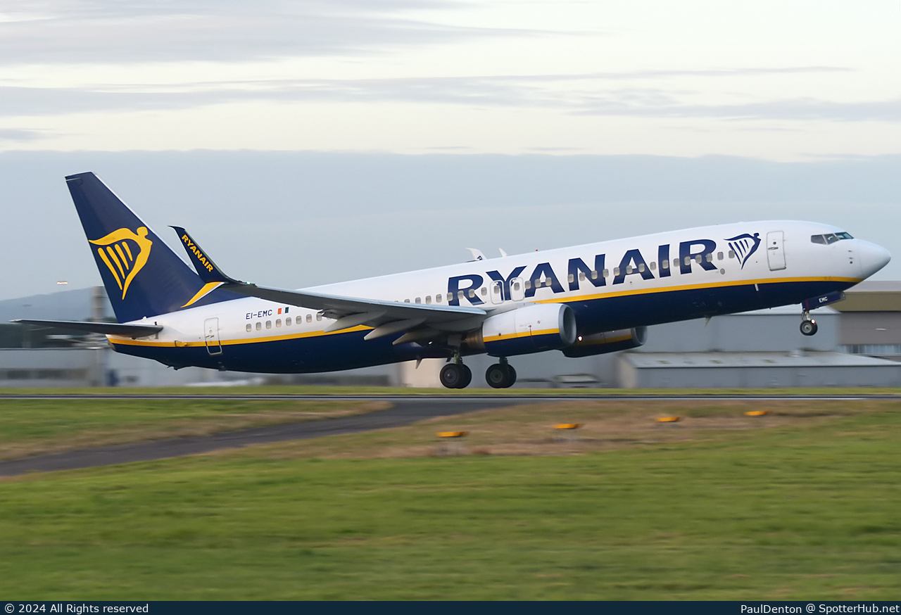Photo of EI-EMC - Boeing 737-8AS operated by Ryanair