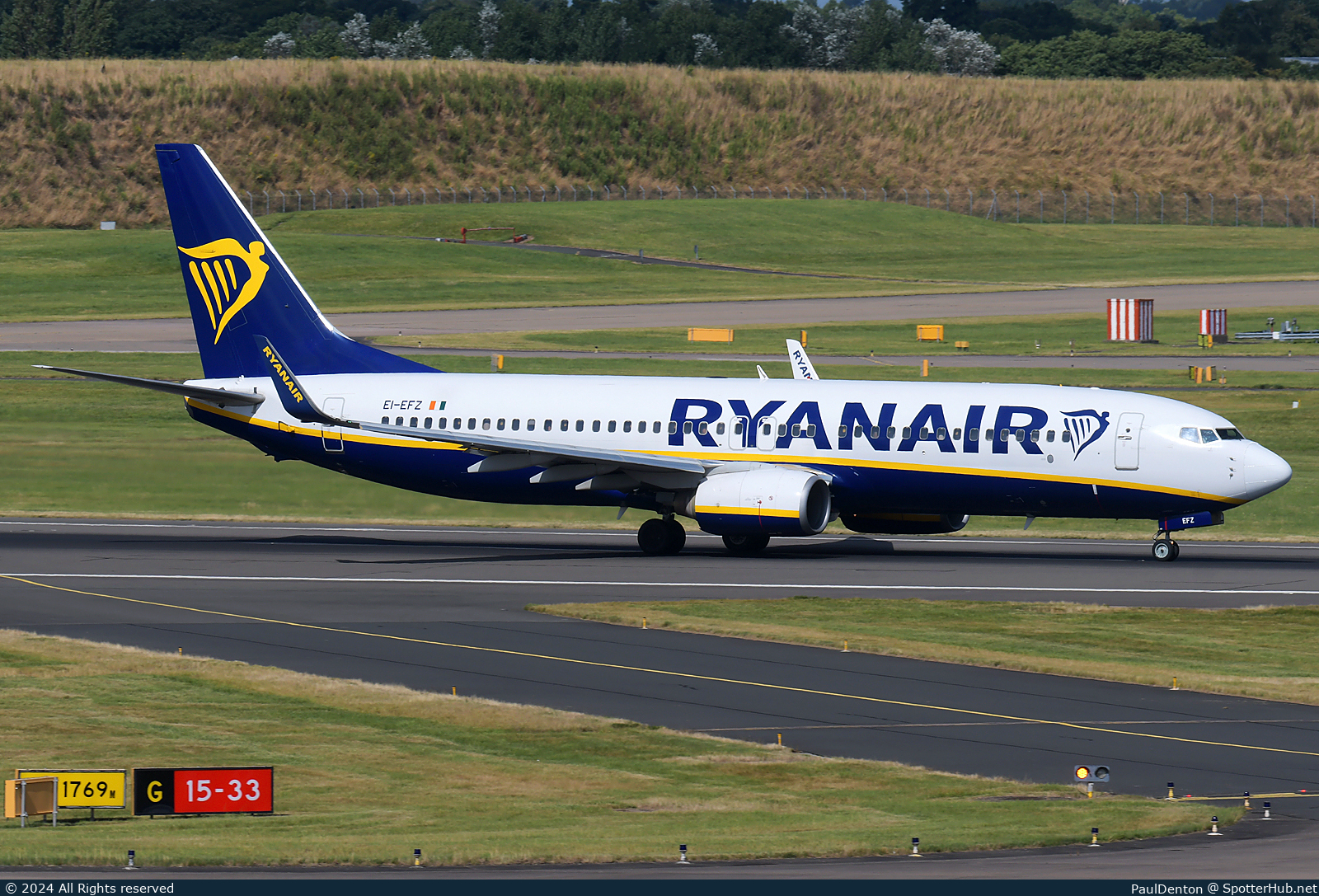 Photo of EI-EFZ - Boeing 737-8AS operated by Ryanair