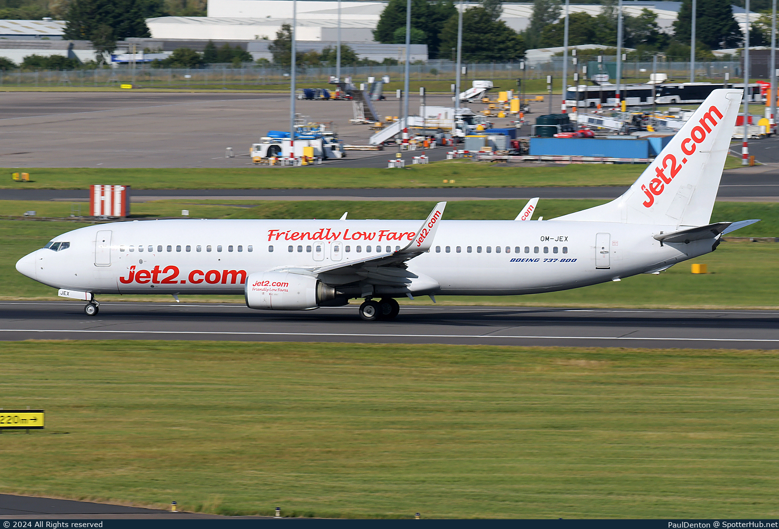 Photo of OM-JEX - Boeing 737-8AS operated by Jet2 (opb AirExplore)