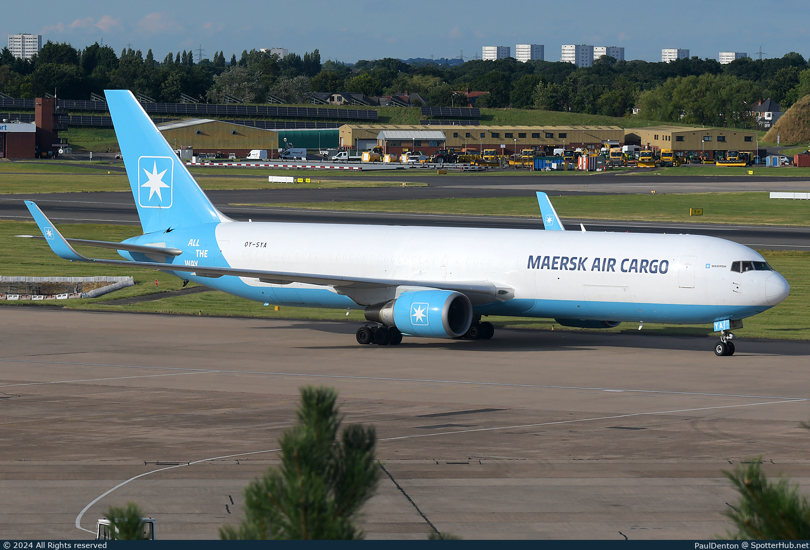 Photo of OY-SYA - Boeing 767-3P6(ER)(BDSF) operated by Maersk Air Cargo