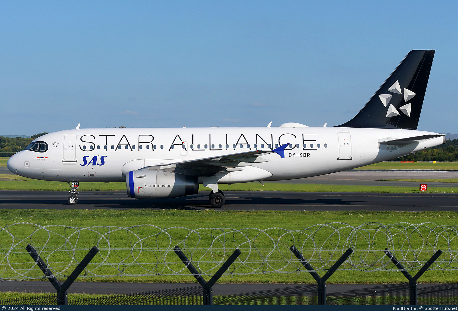 Photo of OY-KBR - Airbus A319-131 operated by SAS Scandinavian Airlines