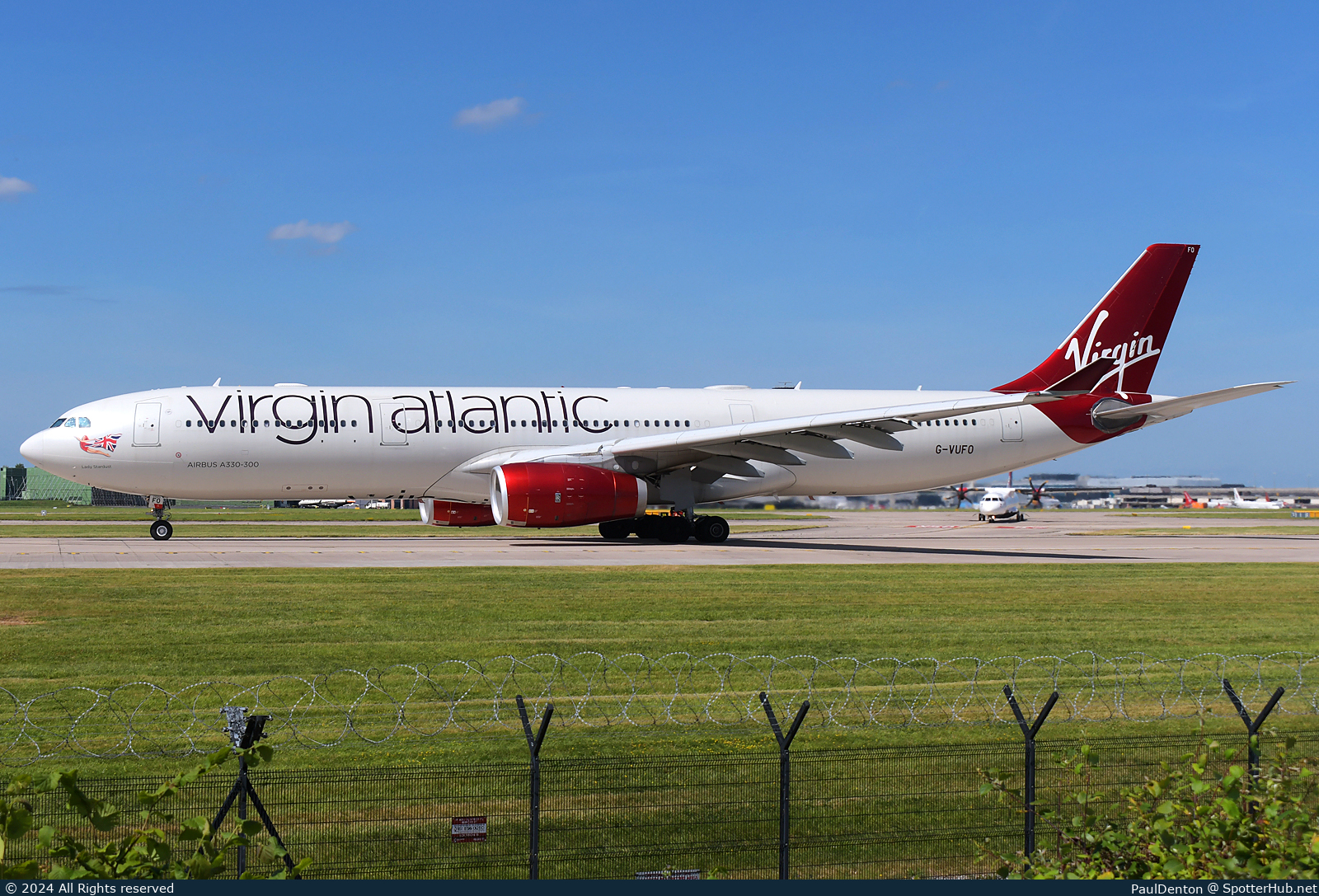 Photo of G-VUFO - Airbus A330-343 operated by Virgin Atlantic Airways
