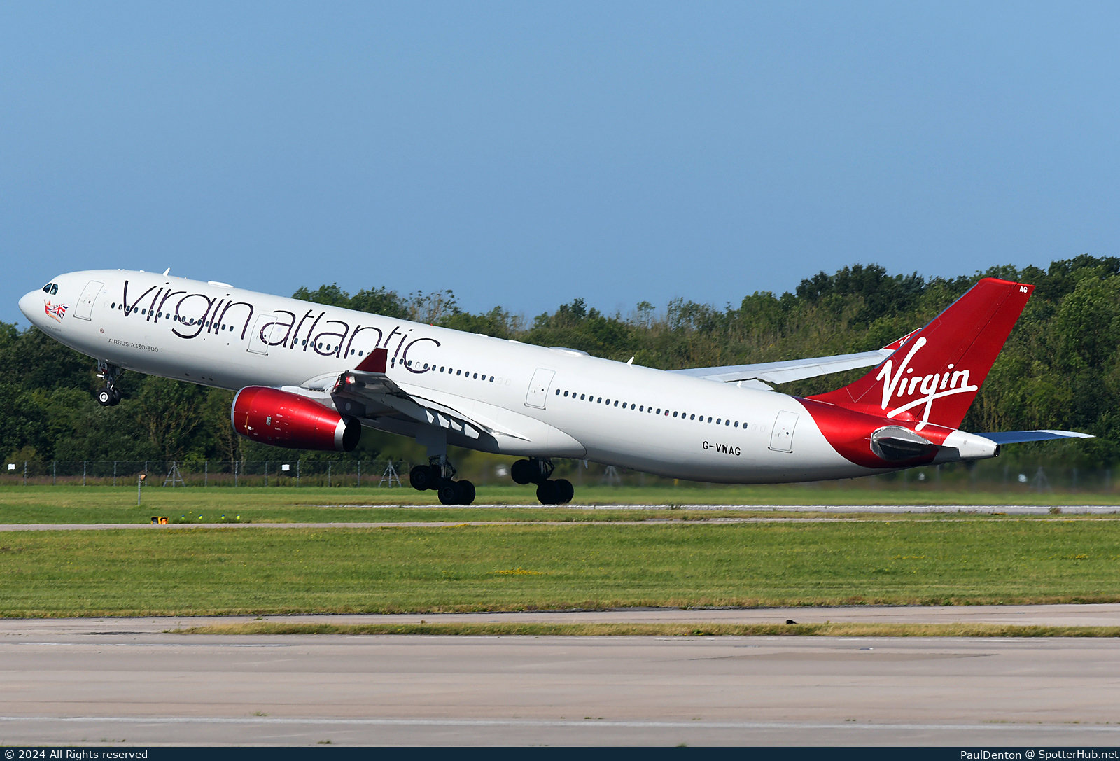 Photo of G-VWAG - Airbus A330-343 operated by Virgin Atlantic Airways