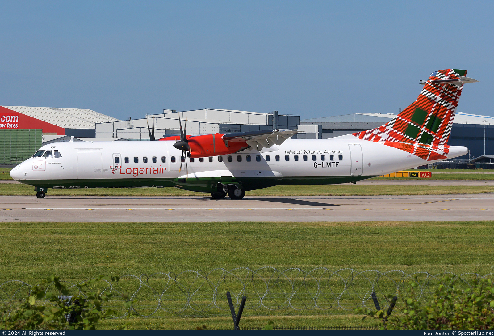 Photo of G-LMTF - ATR 72-600 operated by Loganair