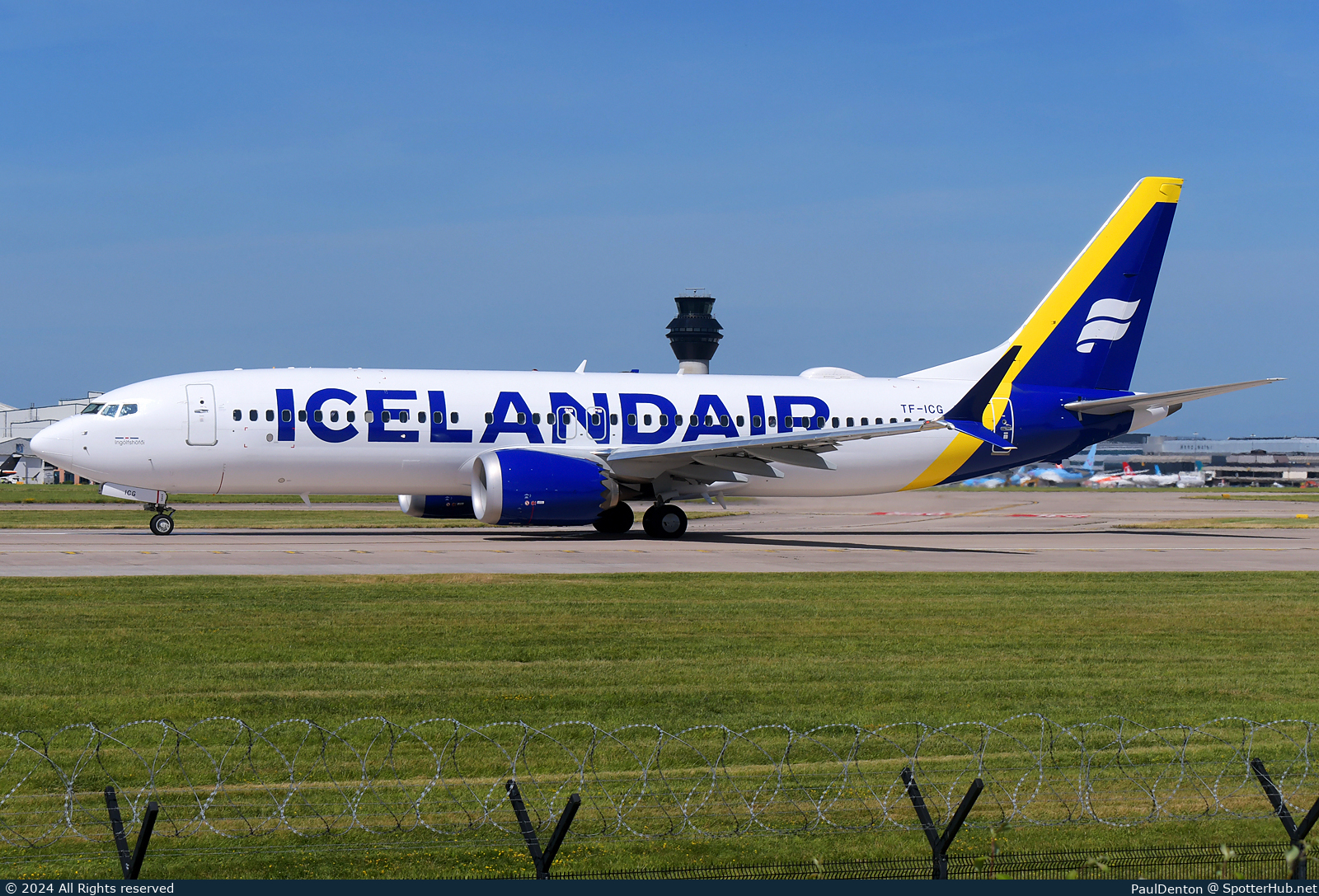 Photo of TF-ICG - Boeing 737 MAX 8 operated by Icelandair