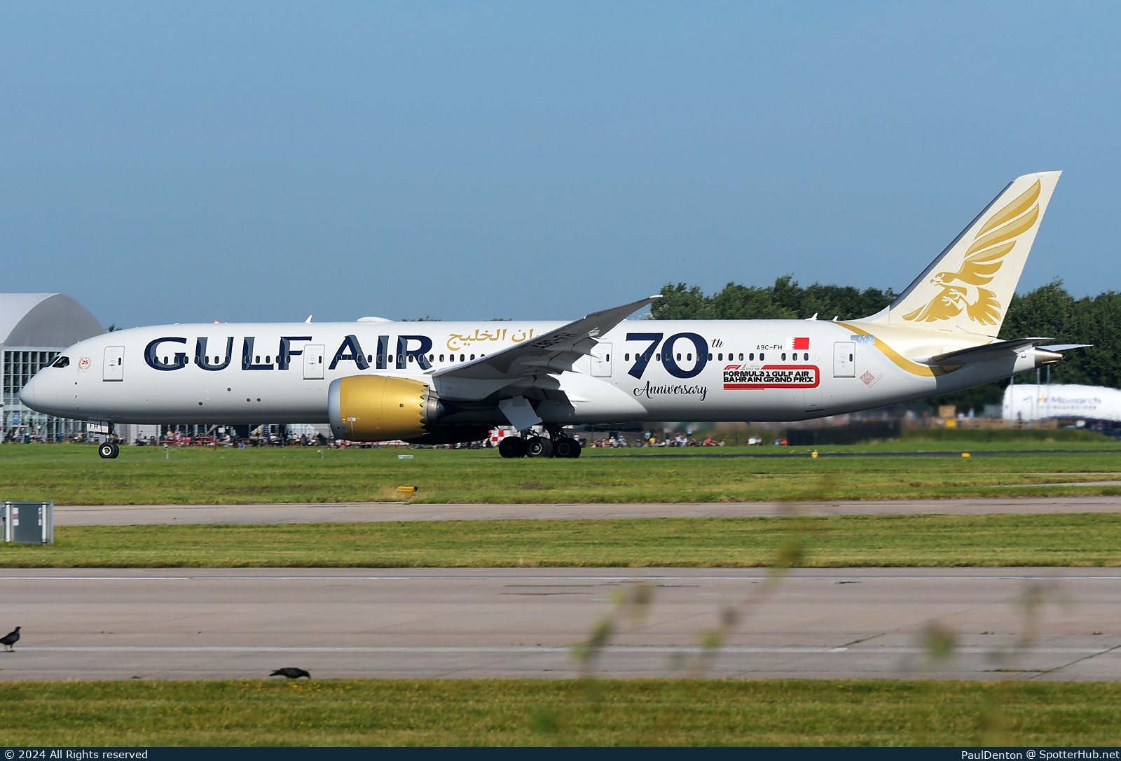 Photo of A9C-FH - Boeing 787-9 Dreamliner operated by Gulf Air