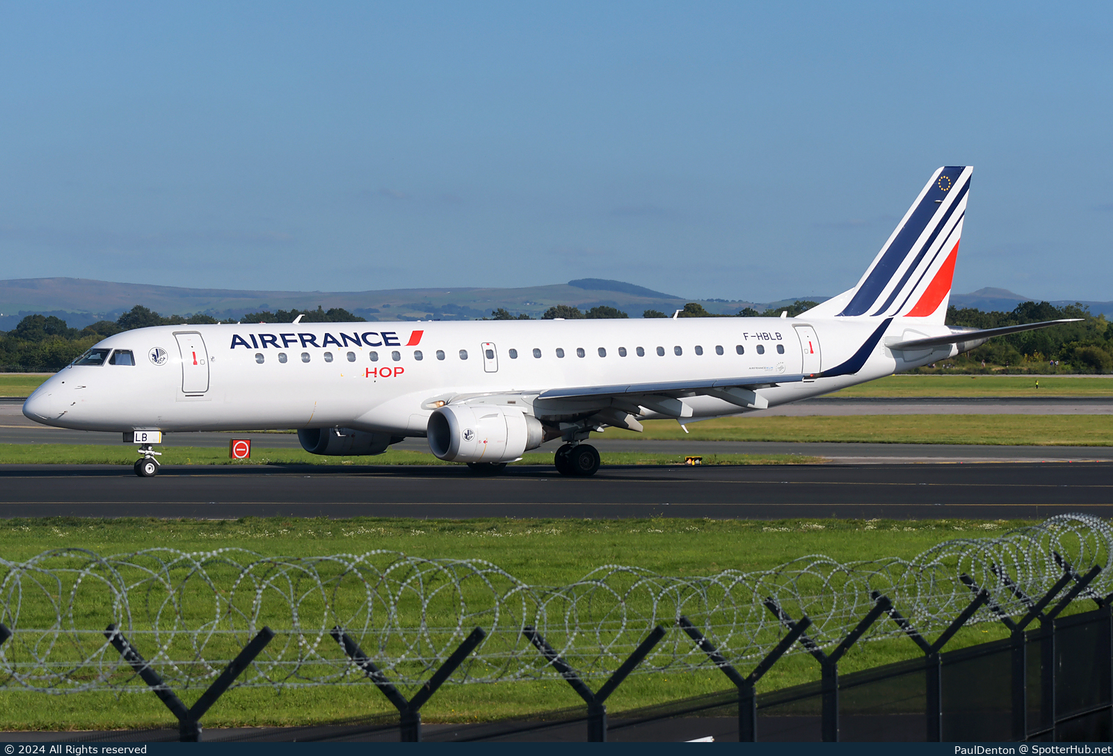 Photo of F-HBLB - Embraer ERJ-190LR operated by Air France HOP
