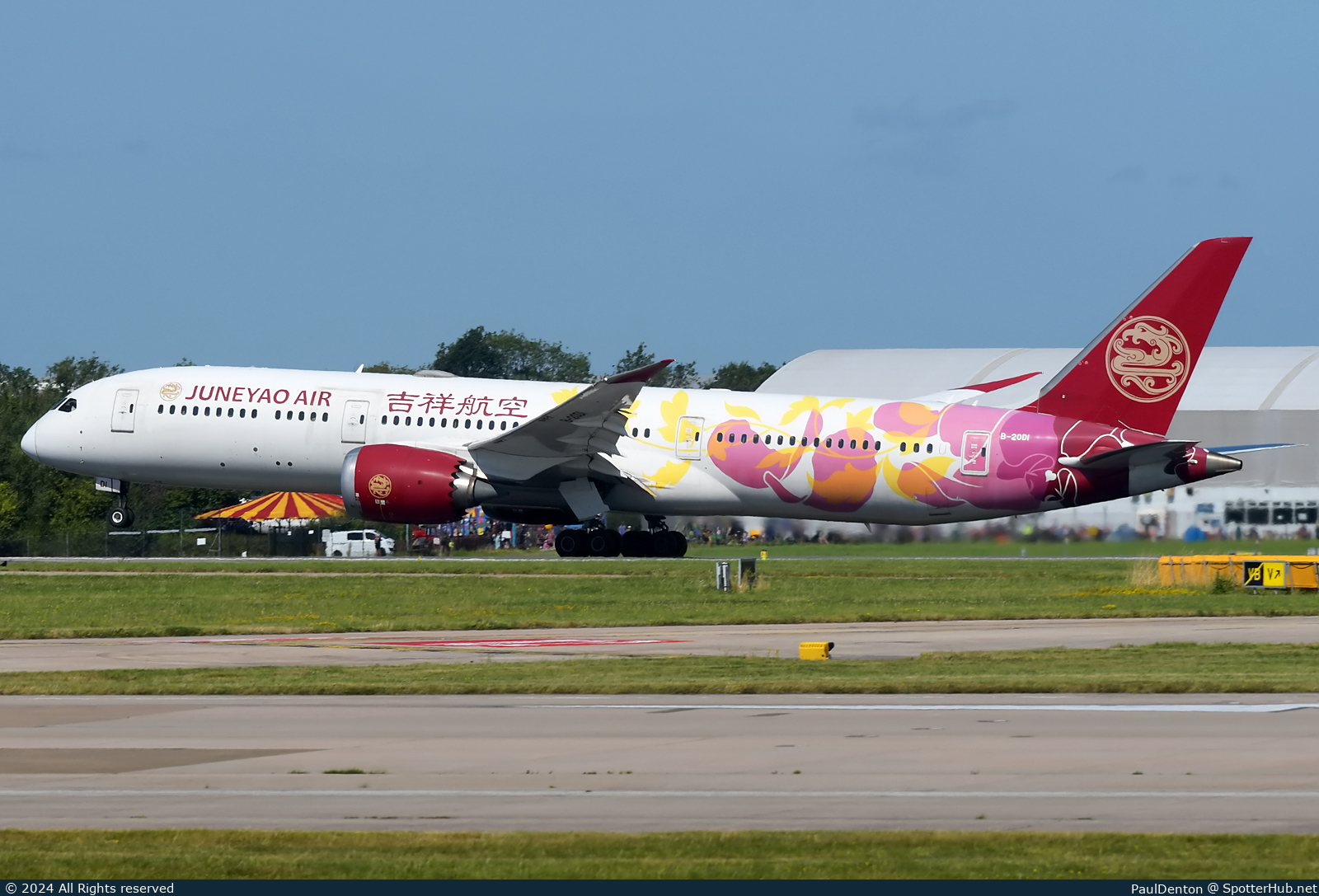 Photo of B-20D1 - Boeing 787-9 Dreamliner operated by Juneyao Air