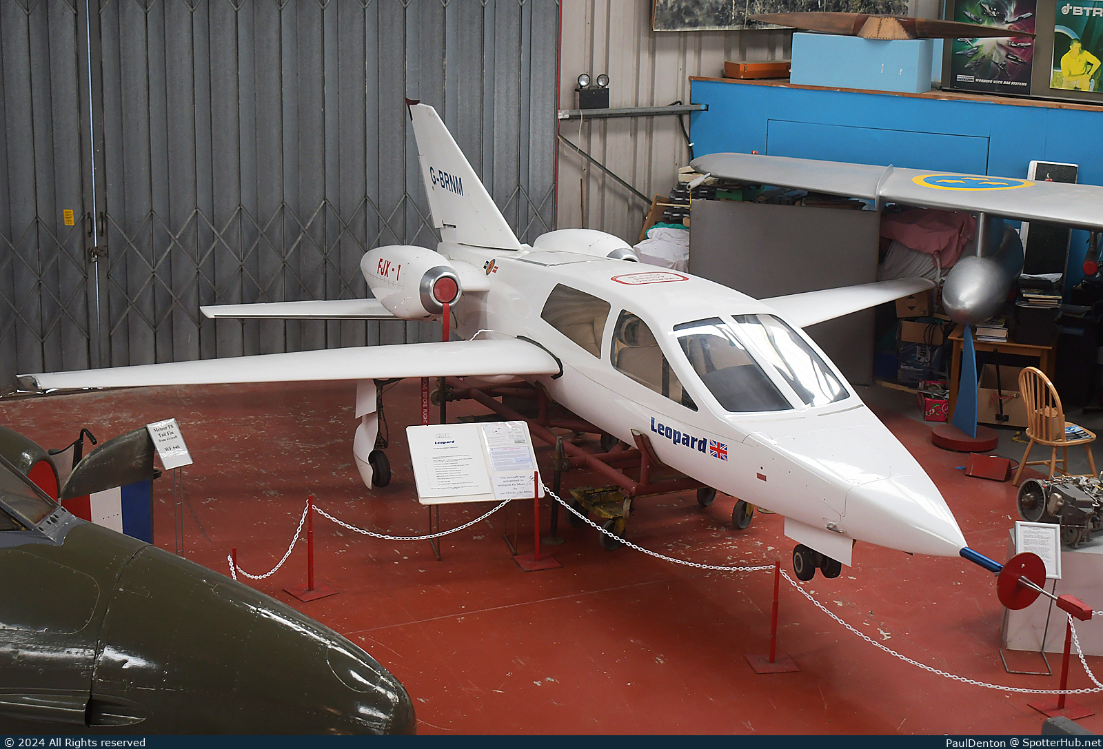 Photo of G-BRNM - CMC Leopard operated by Midland Air Museum