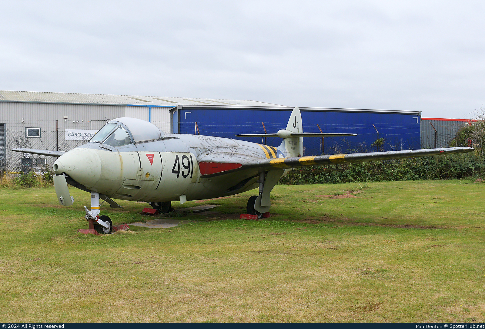 Photo of WV797 - Hawker Sea Hawk FGA.6 operated by Royal Navy