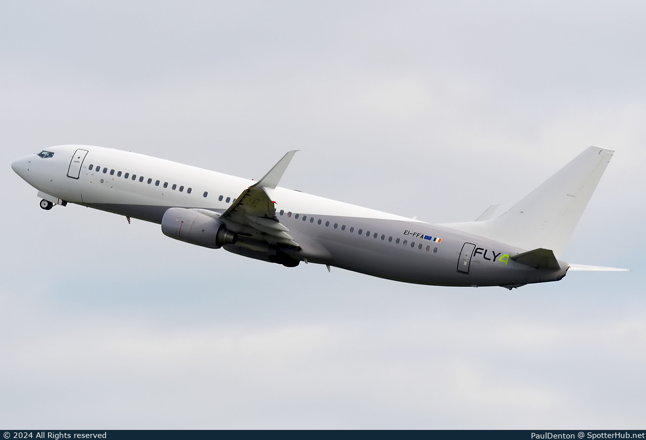 Photo of EI-FFA - Boeing 737-8K5 operated by FLY4 Airlines