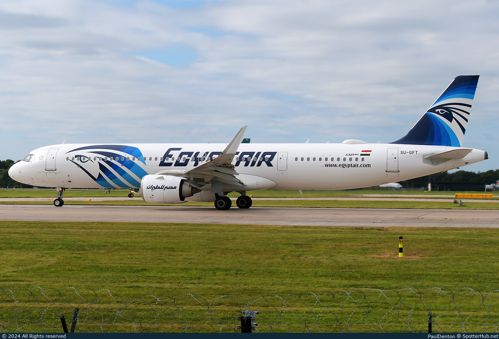 Photo of SU-GFT - Airbus A321-251NX operated by Egyptair