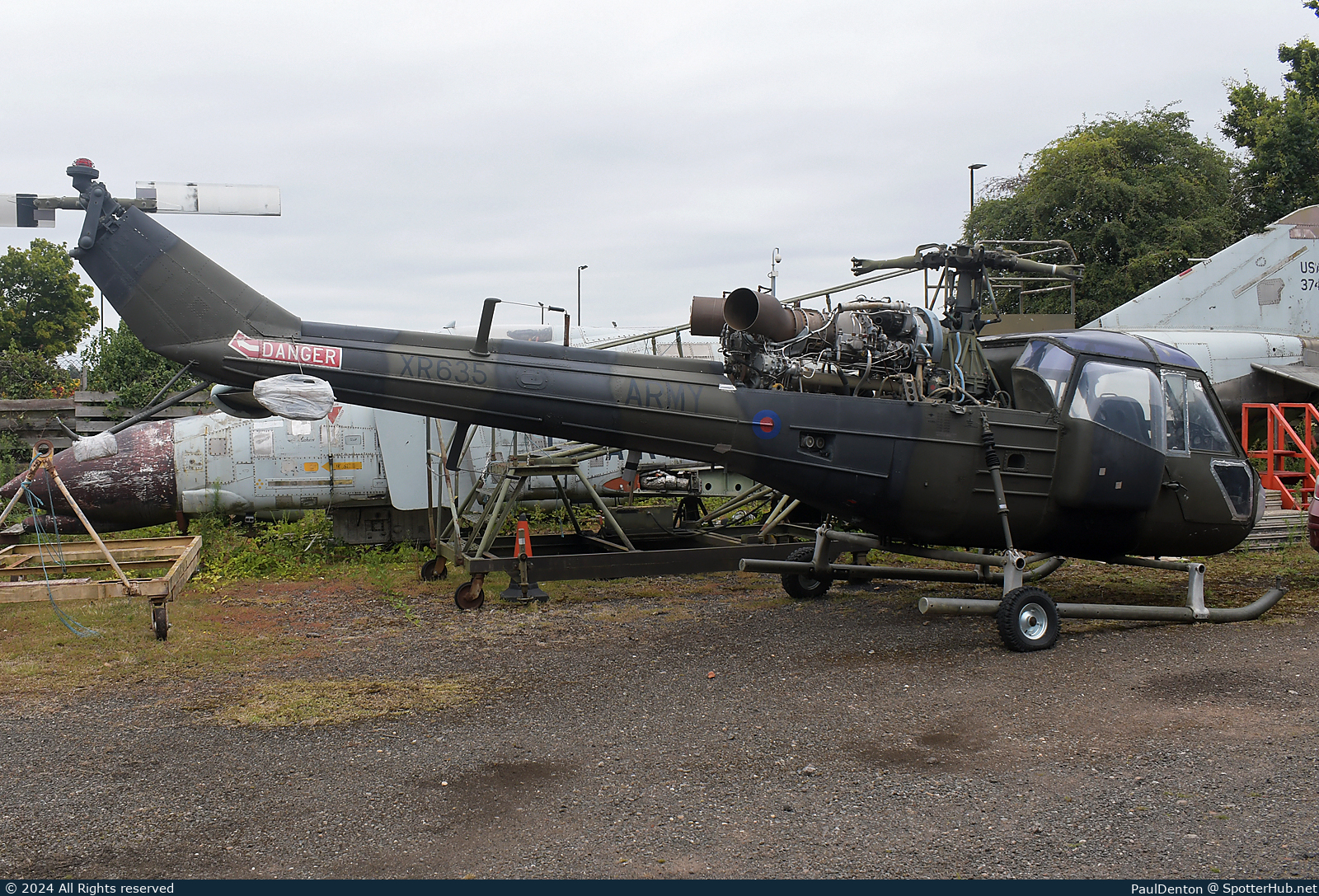 Photo of XR635 - Westland Scout AH.1 operated by Army Air Corps